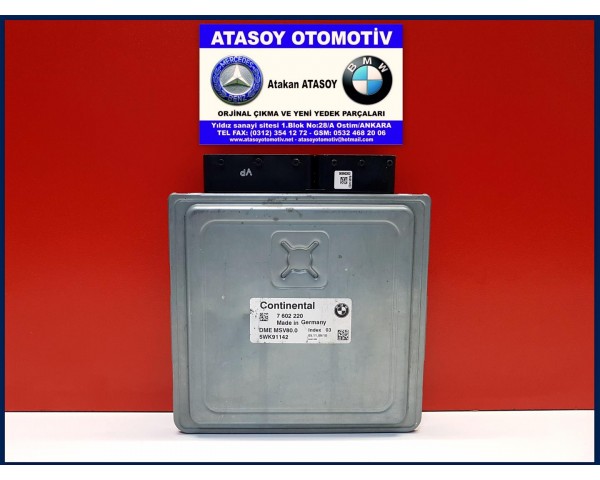 BMW E60LCI 530İ DME MSV80.0 7602220 7624048 7639564 8613000 7605429 7609656 7614359 7629052 5WK91142 5WK91160 5WK91164 5WK91168 12147602220 12147624048 12147639564 12148613000 12147605429 12147609656 12147614359